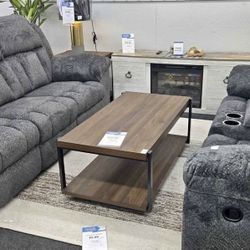 Amazing Savings! 🛋️ ASHLEY RECLINING SOFA & LOVESEAT