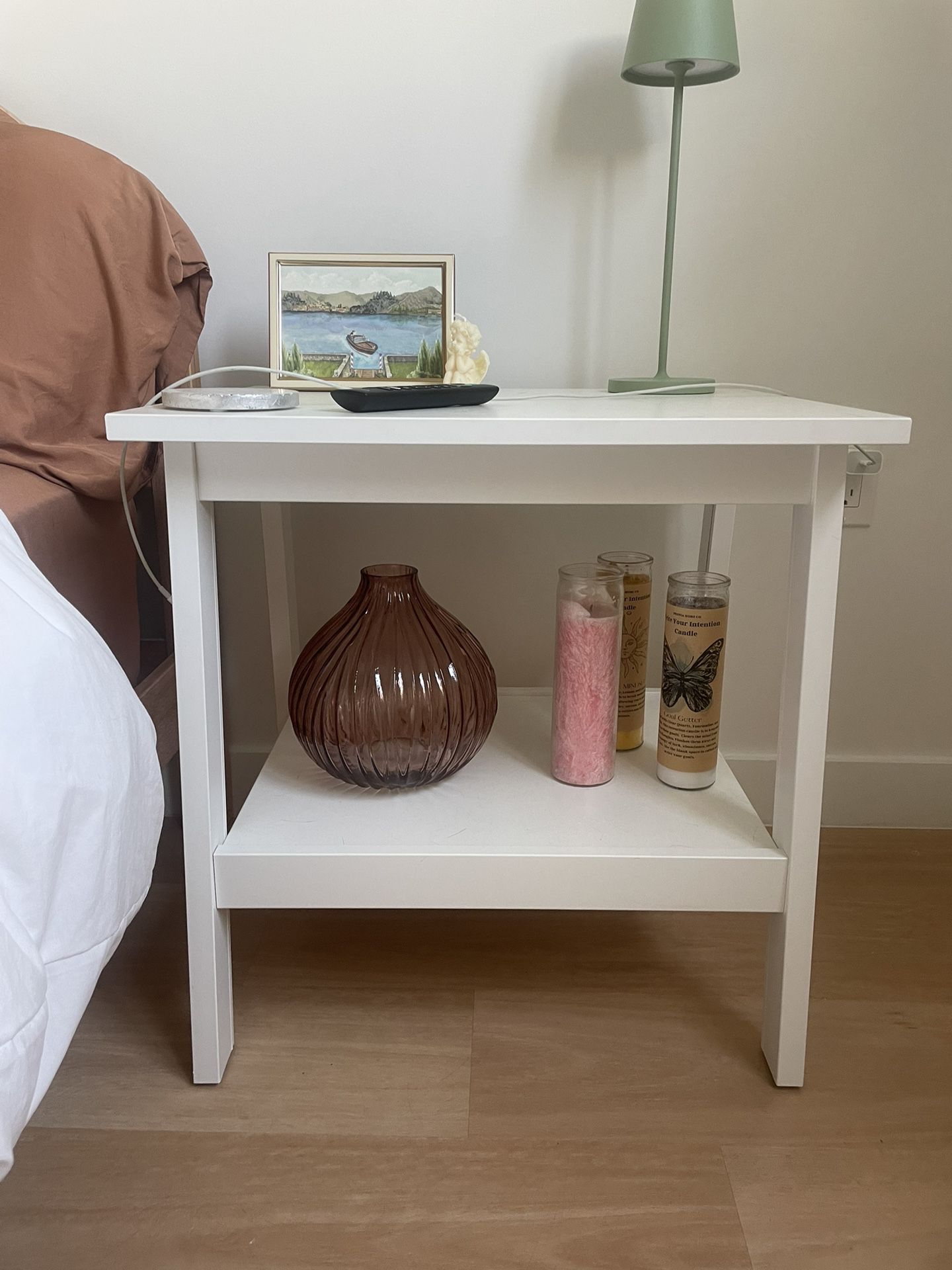 White Nightstands / End Tables