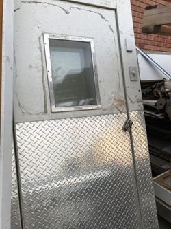 Cooler doors walls ceilings