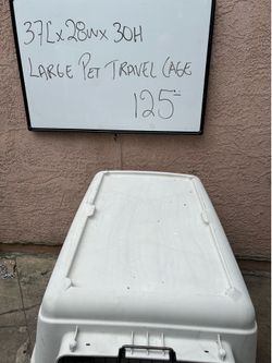 Large travel pet cage