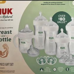 NUK Simply Natural Baby's First Year 12-Piece Gift Set