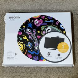 Wacom Intuos Wireless Graphics Drawing Tablet with Bonus Software Included,