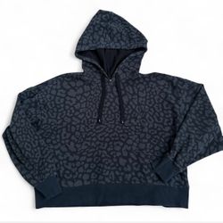 Nike Women Dri-Fit Get Fit Pullover Leopard Printed Training Hoodie sweater