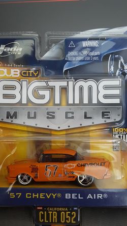 Has a Dub City 57' Chevy bel air