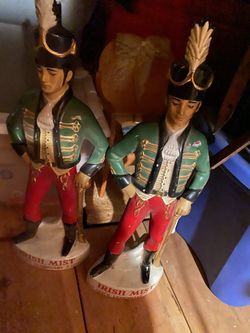 Irish Whiskey Bottles 