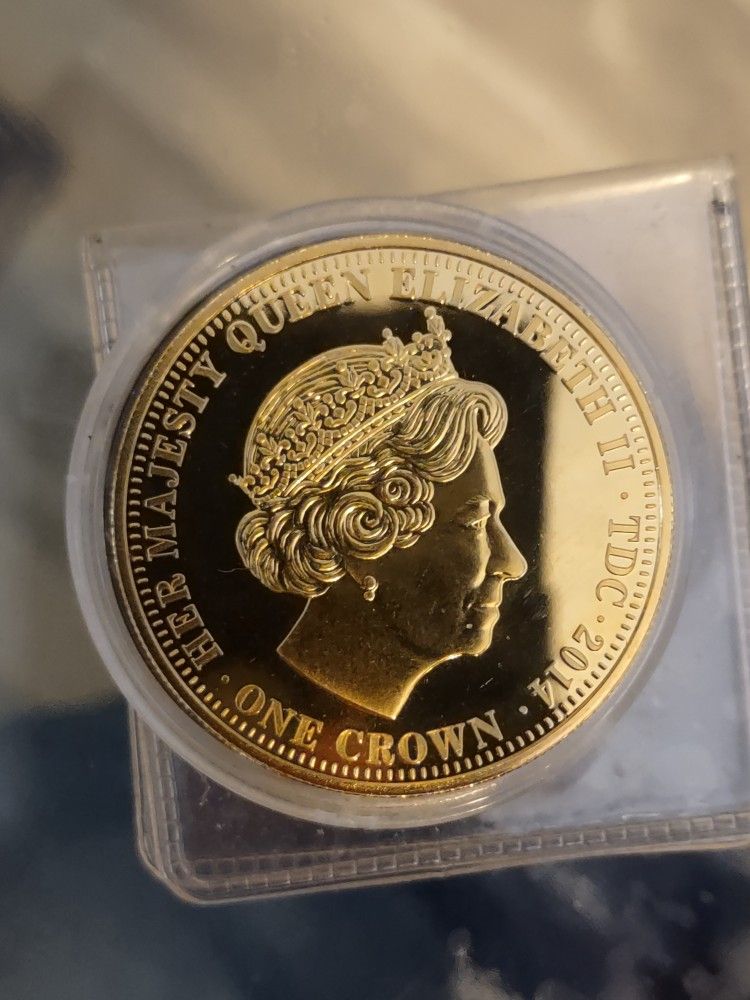 Medalla De La Reina Elizabeth