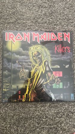 Iron Maiden - Killers Heavy Metal Vinyl Record LP