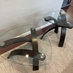 Coffee Table And 2 End Tables