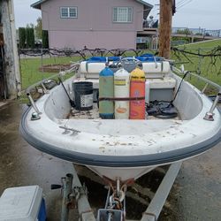 Boston Whaler Rage 15 W/Trailer . NO MOTOR . But Trailer Worth at least asking Price.