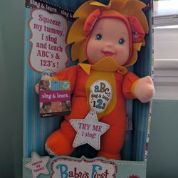 Baby's First Song & Learn Plush Doll