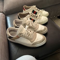 Gucci And Burberry Shoes 