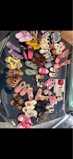 Lot of Girls' Kids Shoes Mixed Styles