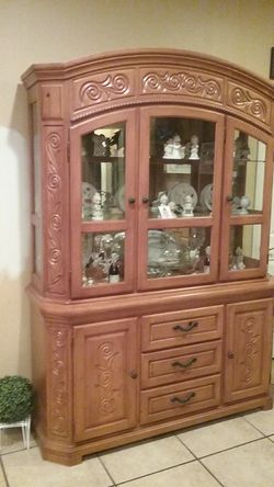Furniture Hutch for entertaining