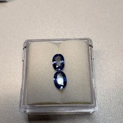 Blue Sapphire Pairs 1.15 Carats