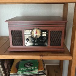 Record, CD And Tape Player - Great Like New Condition 