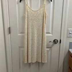 Cream Cocktail Dress Size 6