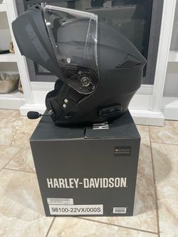 Small Harley Davidson Outrush R Modular SENA Bluetooth Smart Helmet new