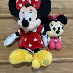 Authentic Disney Minnie Mouse (Red And Pink) 