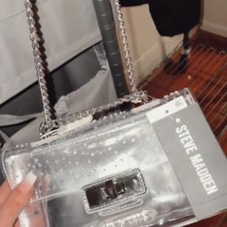 Steve Madden Clear Shoulder Bag