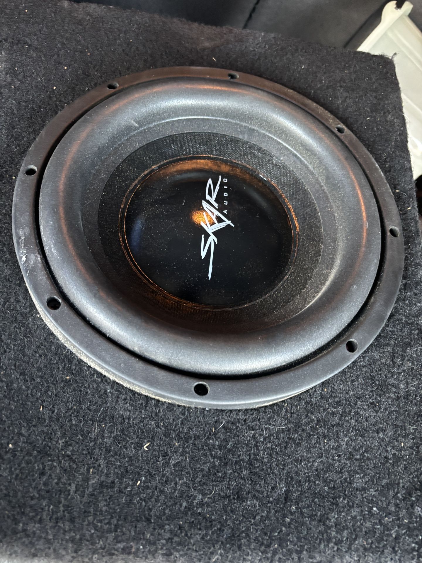10 Inch Skar Subwoofer And Amp 