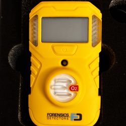 New Oxygen Detector From Forensics Detectors - OSHA Alarms, 2-Year Battery Life, 10ft Drop Test Pass, IP67 Waterproof, USA NIST Calibrated