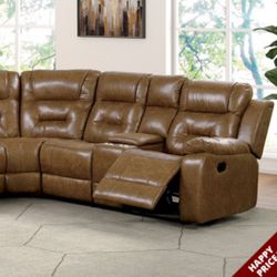 Recliner Sectional Sofa Set