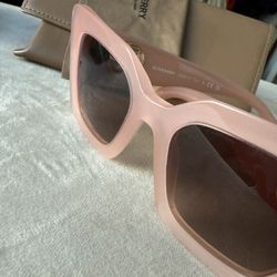 Pink Sunglasses With Case