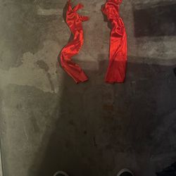 Set Of Red Gloves