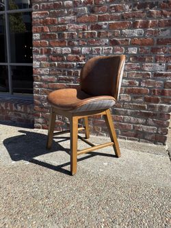 High End Designer Leather Modern Chairs (20 Available)