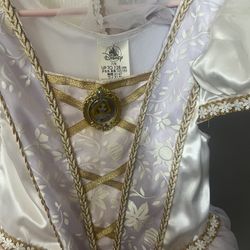 Authentic Disney Princess Rapunzel Dress Size 7/8