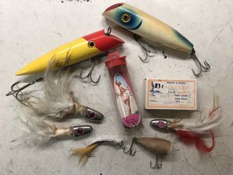 Vintage Fishing Tackle/ $65