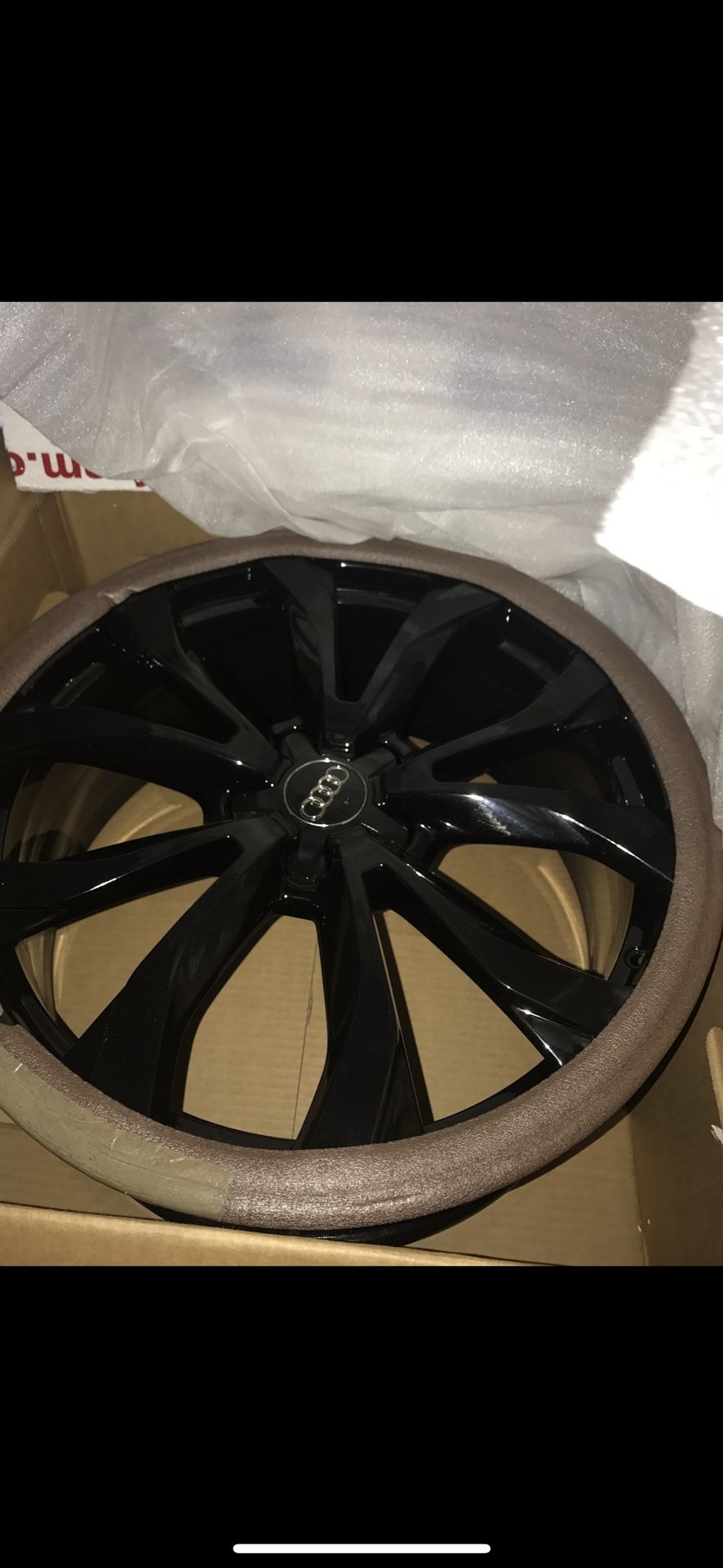 20” Oem Audi Black Rims