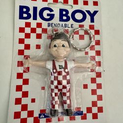 Bobs Big Boy bendable keychain