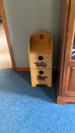 Antique potato and onion bin