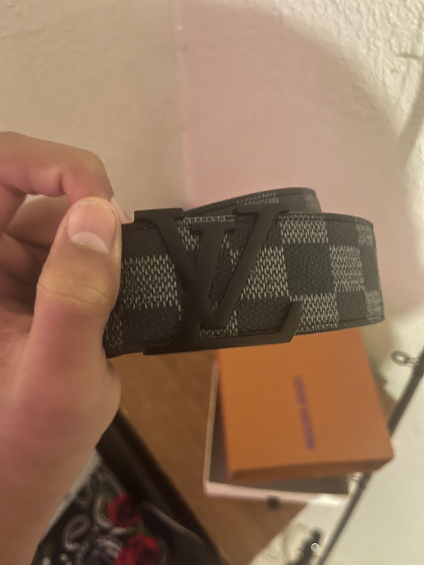 Black LV Belt
