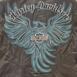 Harley-Davidson Women’s Leather Phoenix Wing Jacket