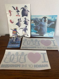 Penguins Movie Memorabilia (only $5 to get all)