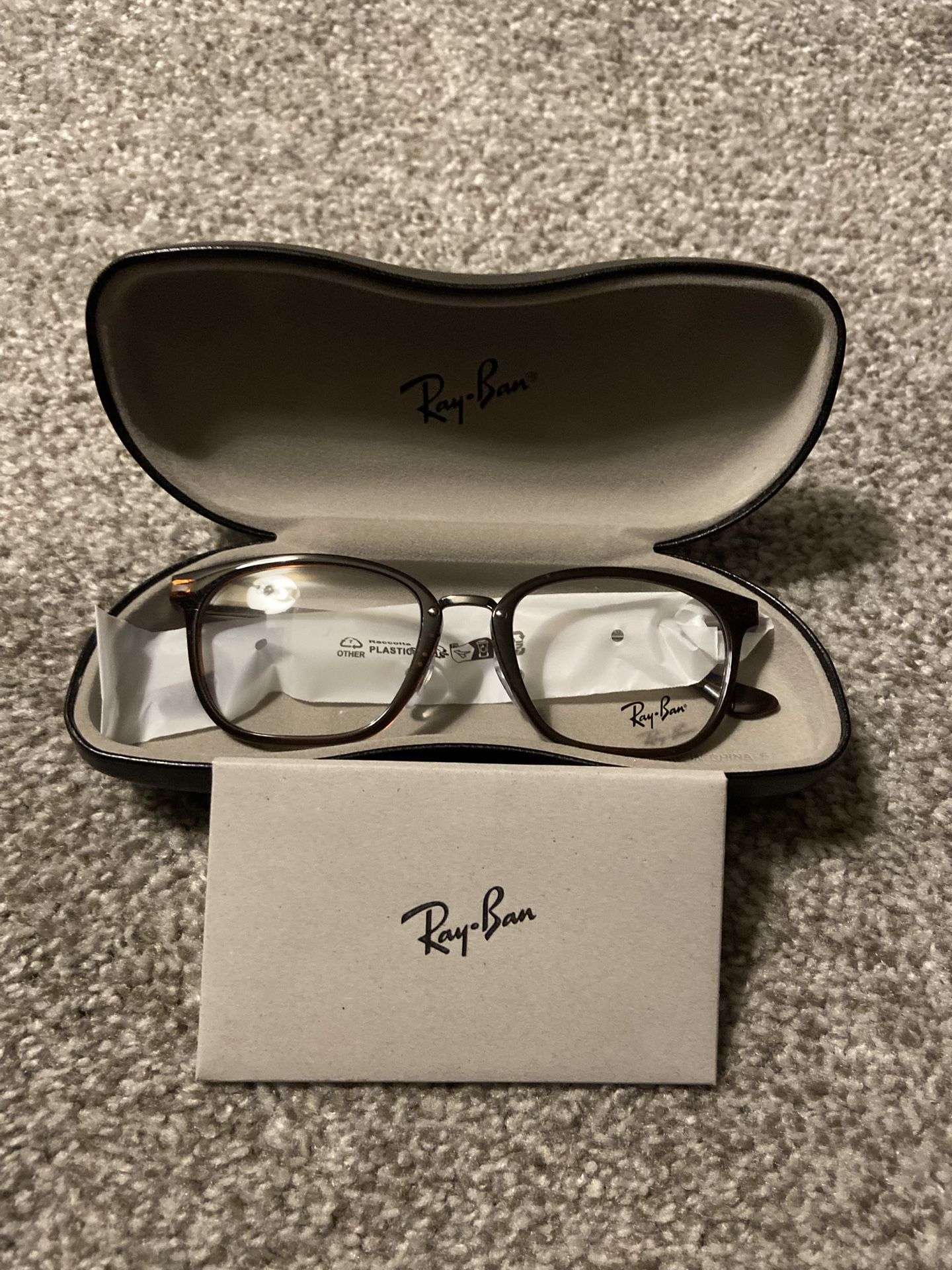 Ray-Ban RX7247D (Dark Brown/Demo Lens) *Brand new*
