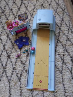 American Girl Doll Bowling Alley and Accessories