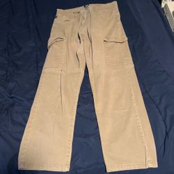 Men Tan cargo pant size 31