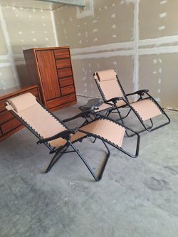 Outdoor Adjustable Lounge Chair's Recliners