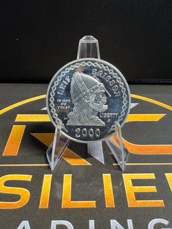 2000-P Leif Ericson Proof Silver Dollar – 90% Silver