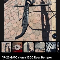 19-23 GMC Sierra Rear Bumper Step Pad 