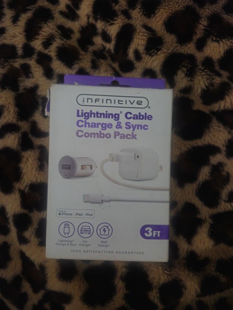 Infinitive Lightning Cable, Combo Pack 3Ft