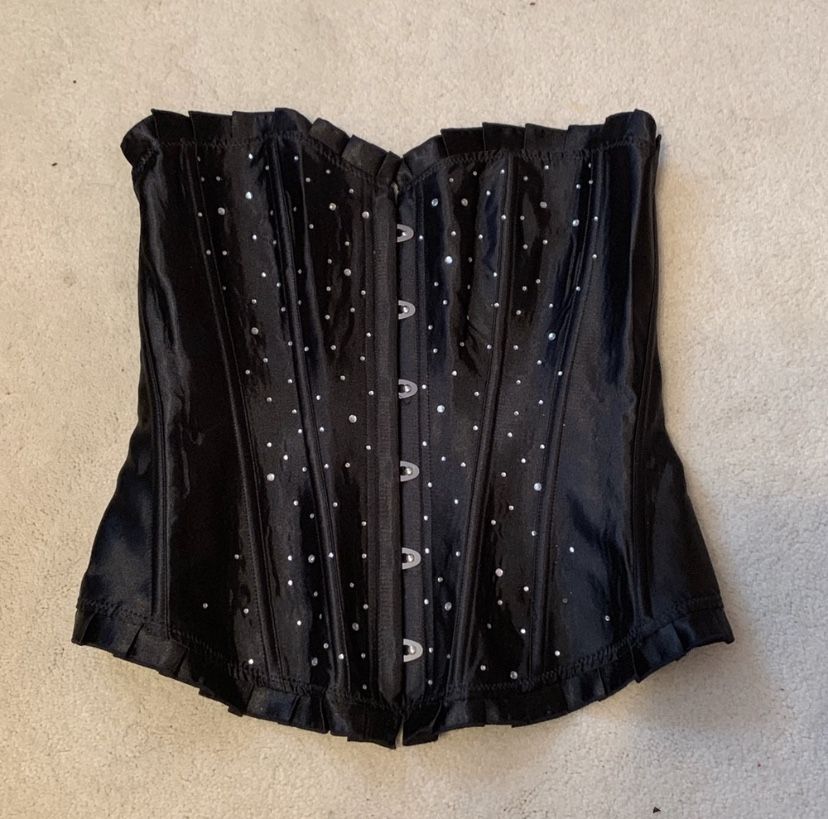 Rhinestone corset