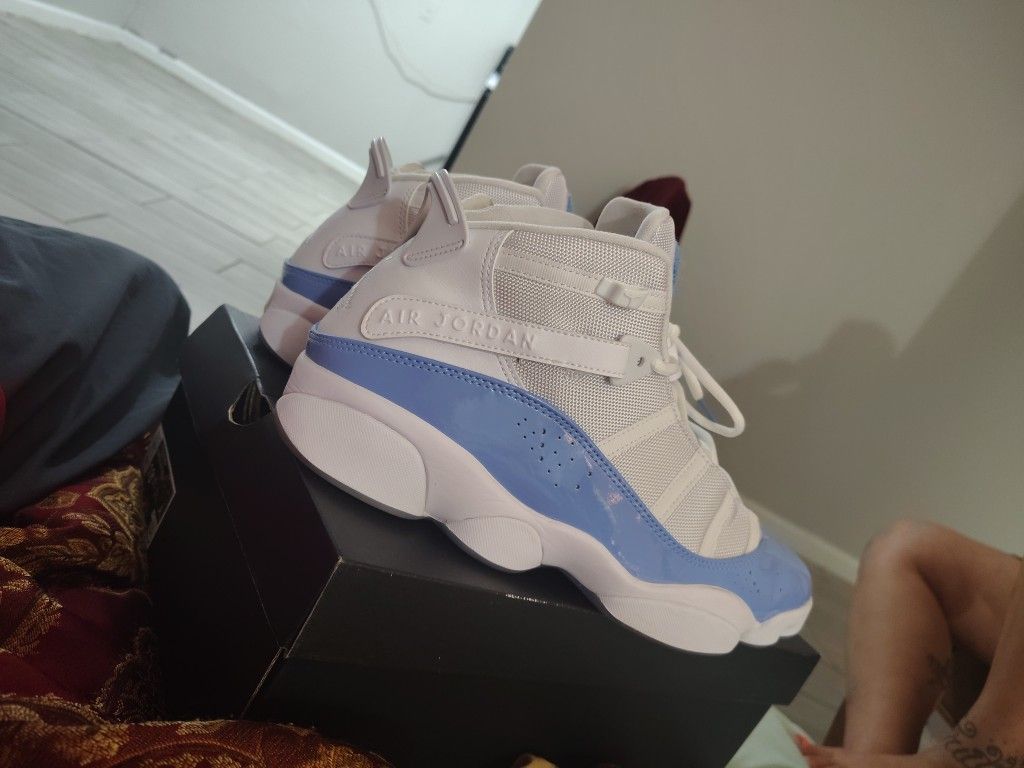 Baby Blue Jordan Rings - Main Image