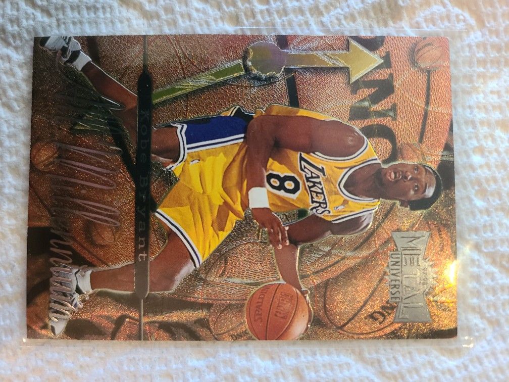 Kobe Bryant 1998 Skybox All Millennium Metal Universe Basketball Card