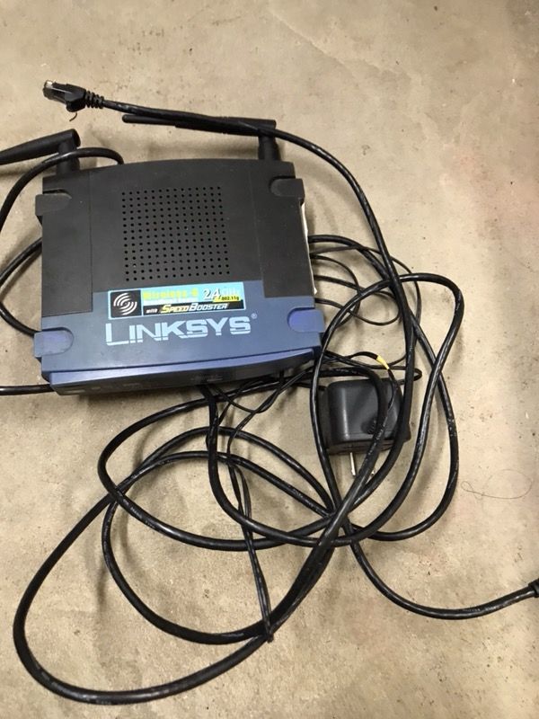 Linksys wrt 54gs router