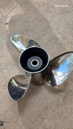 Viper Stainless Steel 3-Blade Boat Propeller