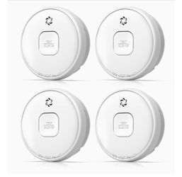 Putogesafe ZA208 Photoelectric Smoke Alarm 4-pack